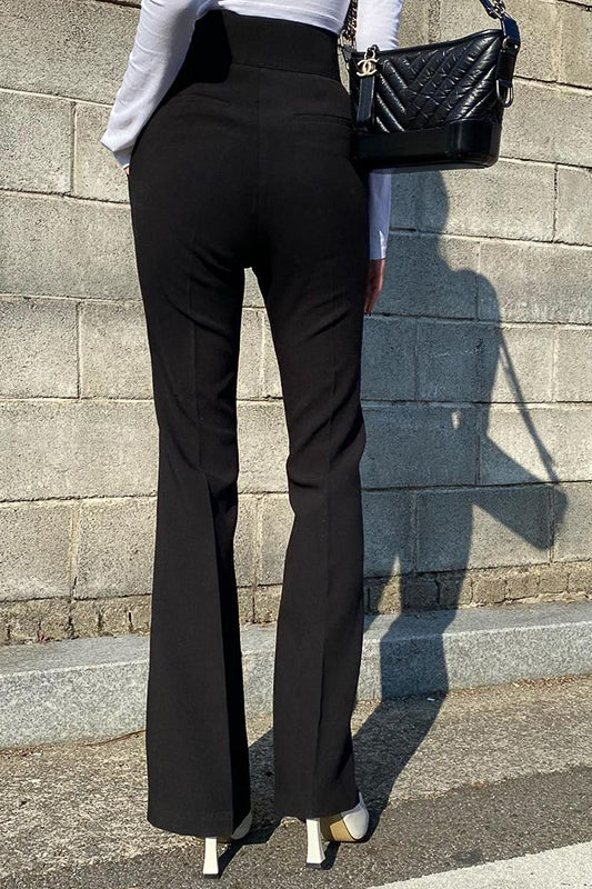 センタープレスフレアパンツ DAA01955