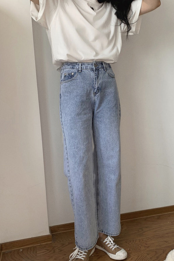 バックデザインデニムパンツ DAA02292