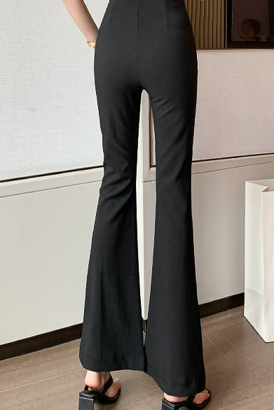 センタープレスシンプルフレアパンツ DAA02663