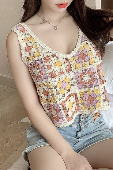 レトロイミテーションタンクトップ DAA02998
