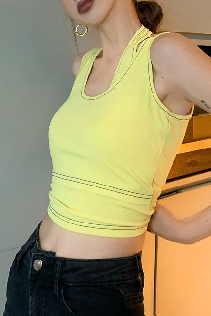 デザインスリーブタンクトップ DPB71159