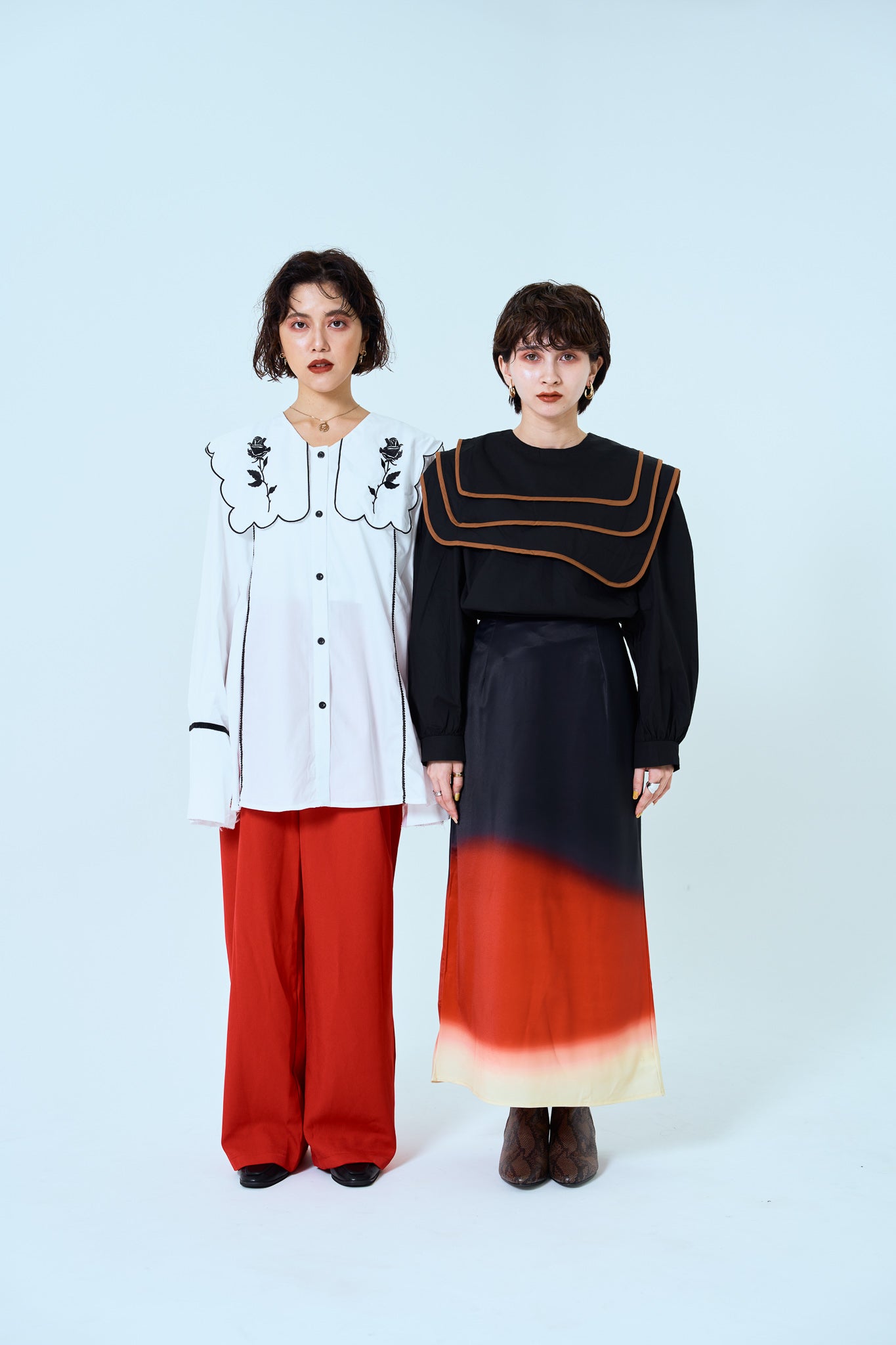 グラデーションタイトスカート CPA42061