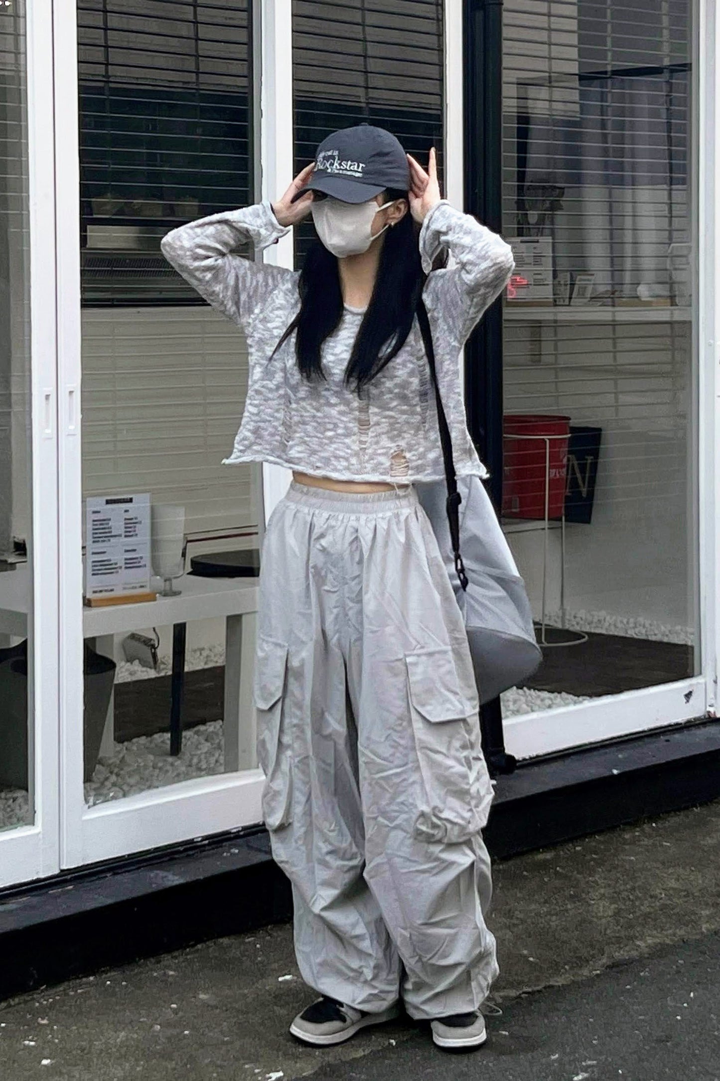 ダメージニットロングスリーブ DPB35032