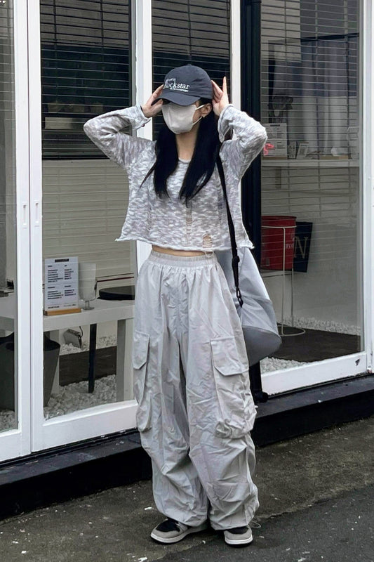 ダメージニットロングスリーブ DPB35032