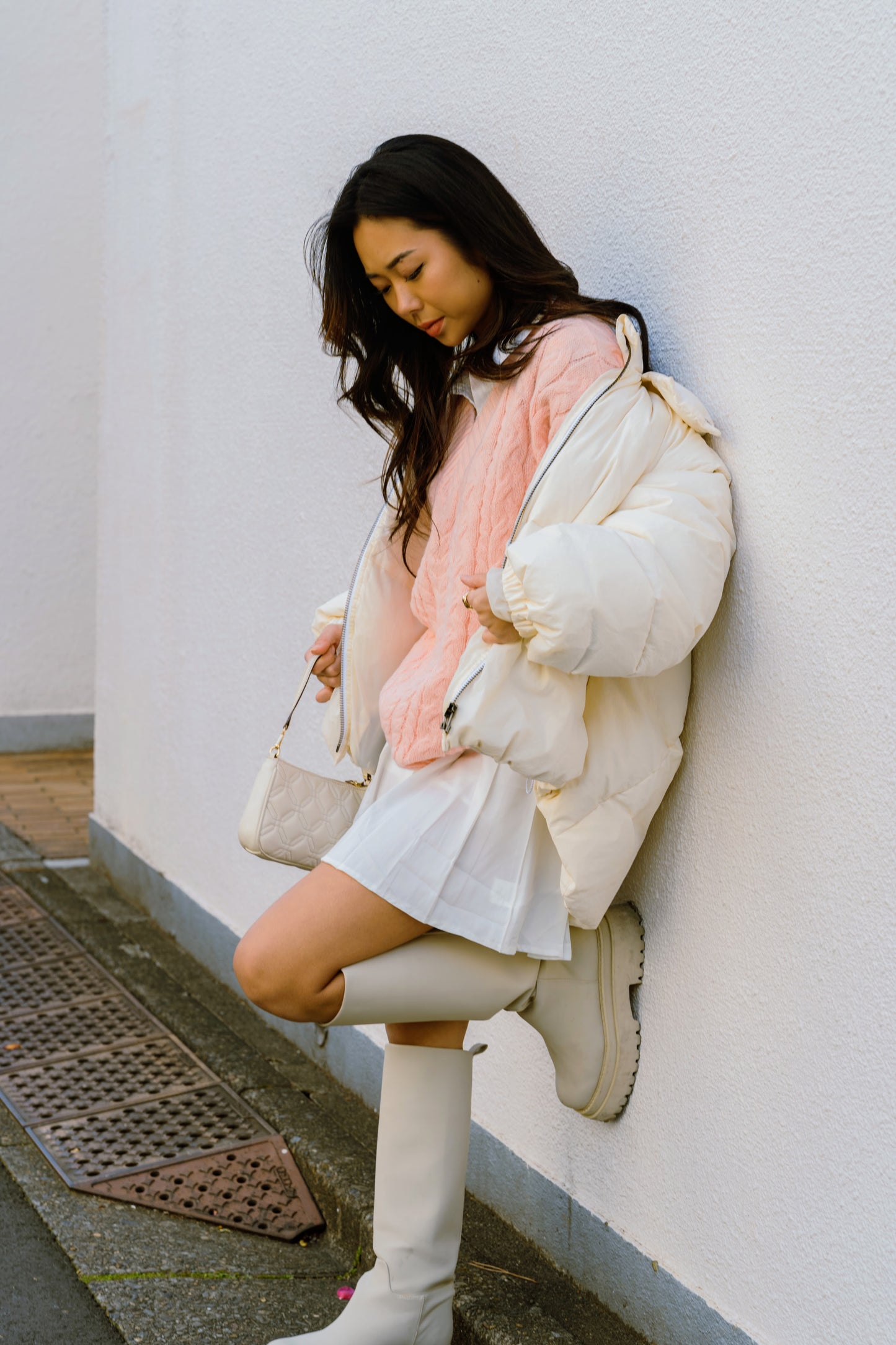 ピンクニットセーター DPA94072