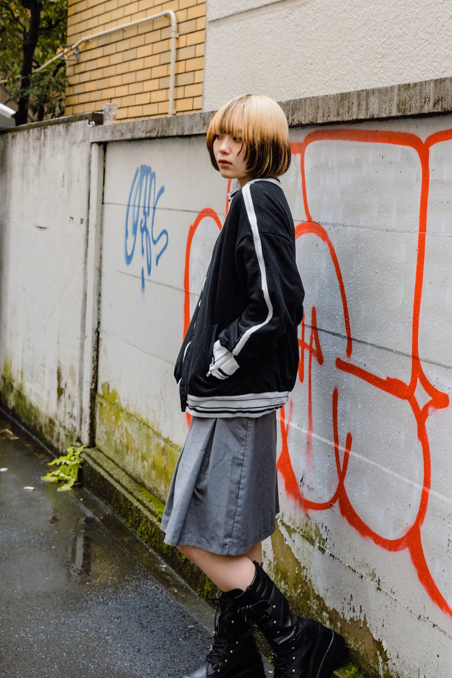 ジップアップトラックジャケット DPA20192