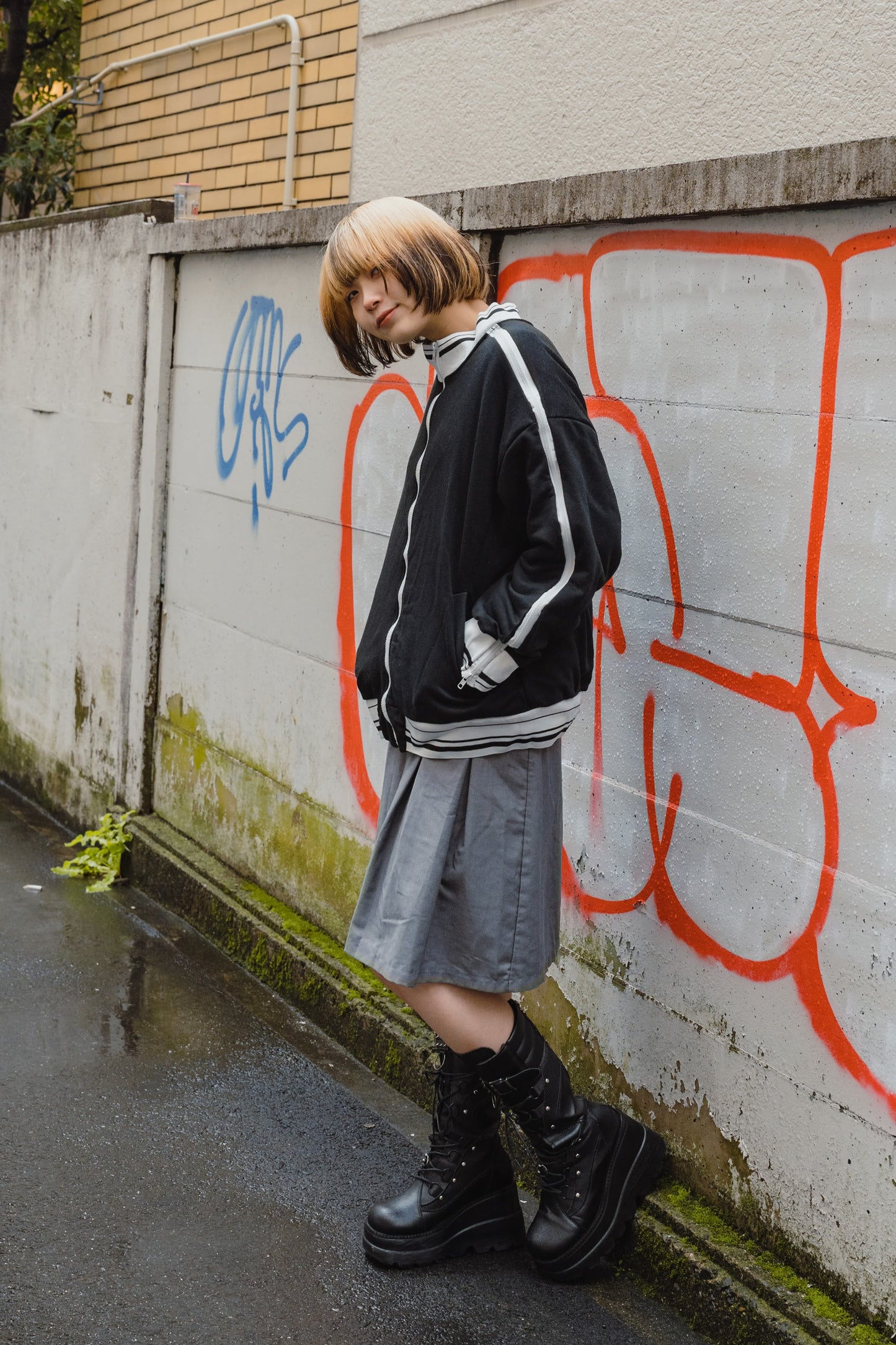 ジップアップトラックジャケット DPA20192