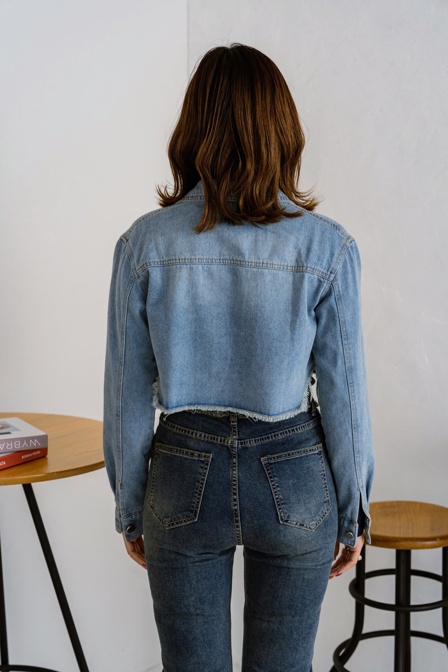 クロップドデニムジャケット DPB25044