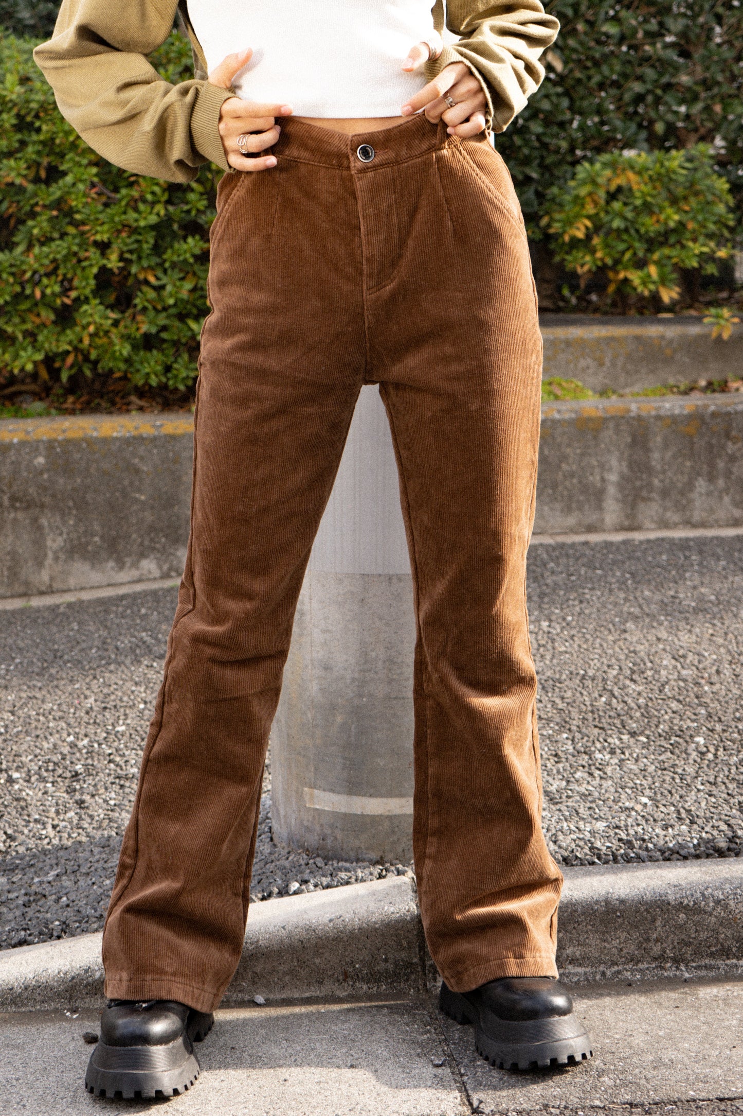 コーデュロイフレアパンツ DAA03742