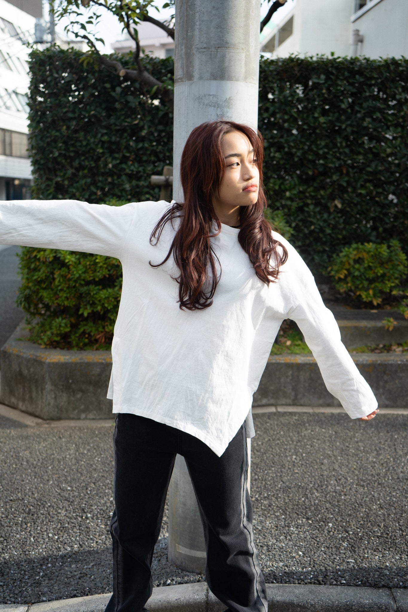 スリットベーシックTシャツ DAA03723