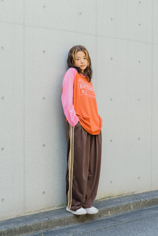 ピンクブラウントップス DPB19027