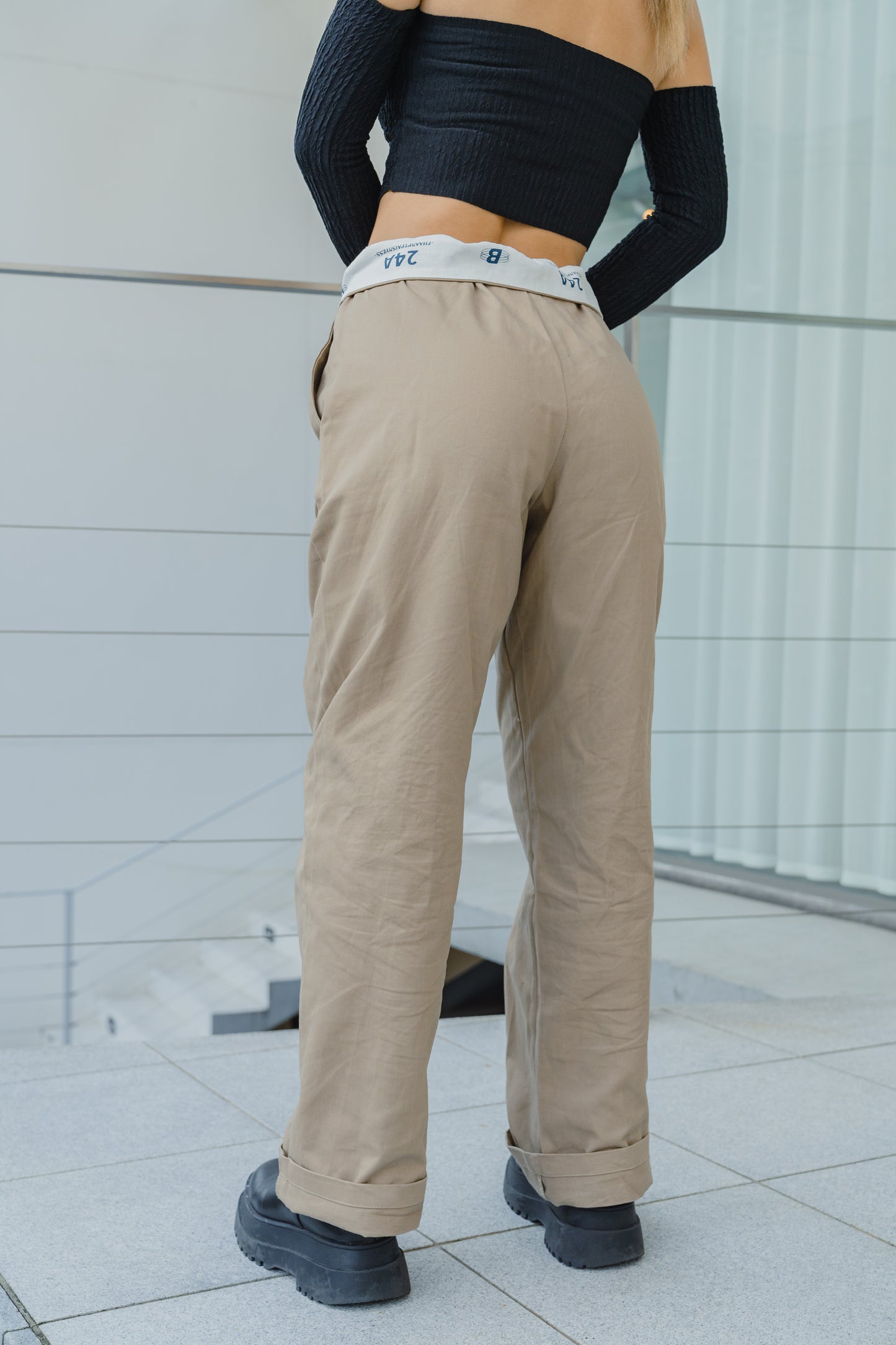 ウェストロゴパンツ DPB22023