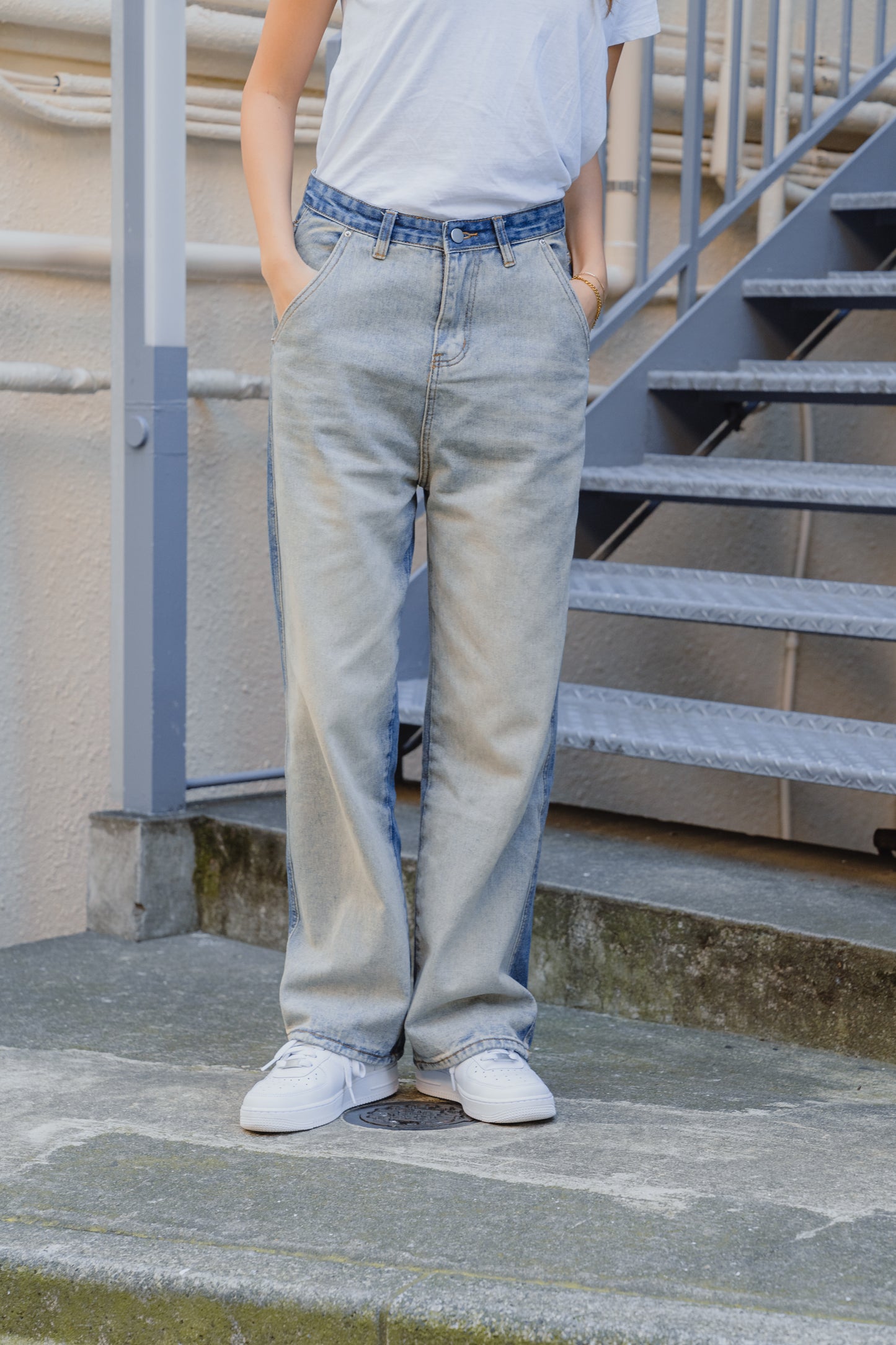 フロントバックスイッチデニムパンツ DPB11060