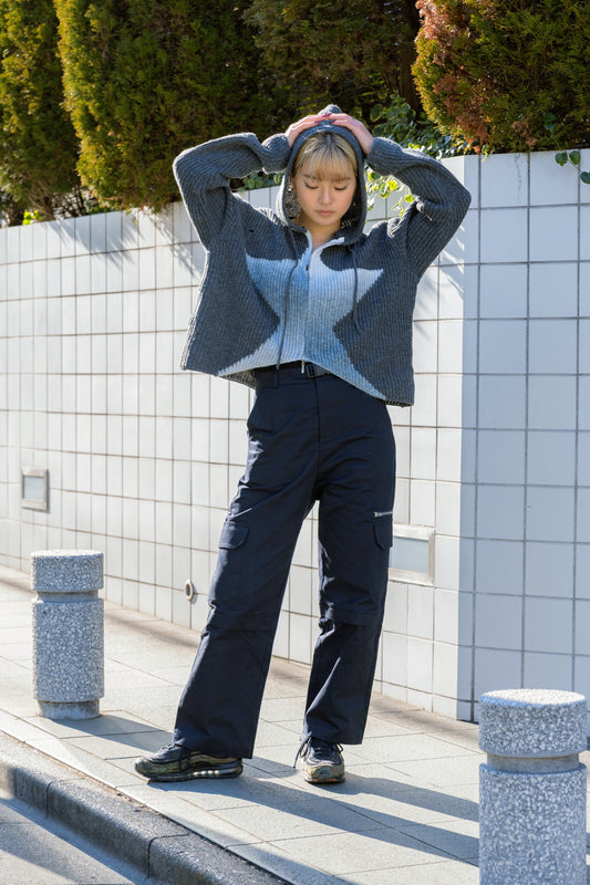 ベルト付きカーゴパンツ DPB19097