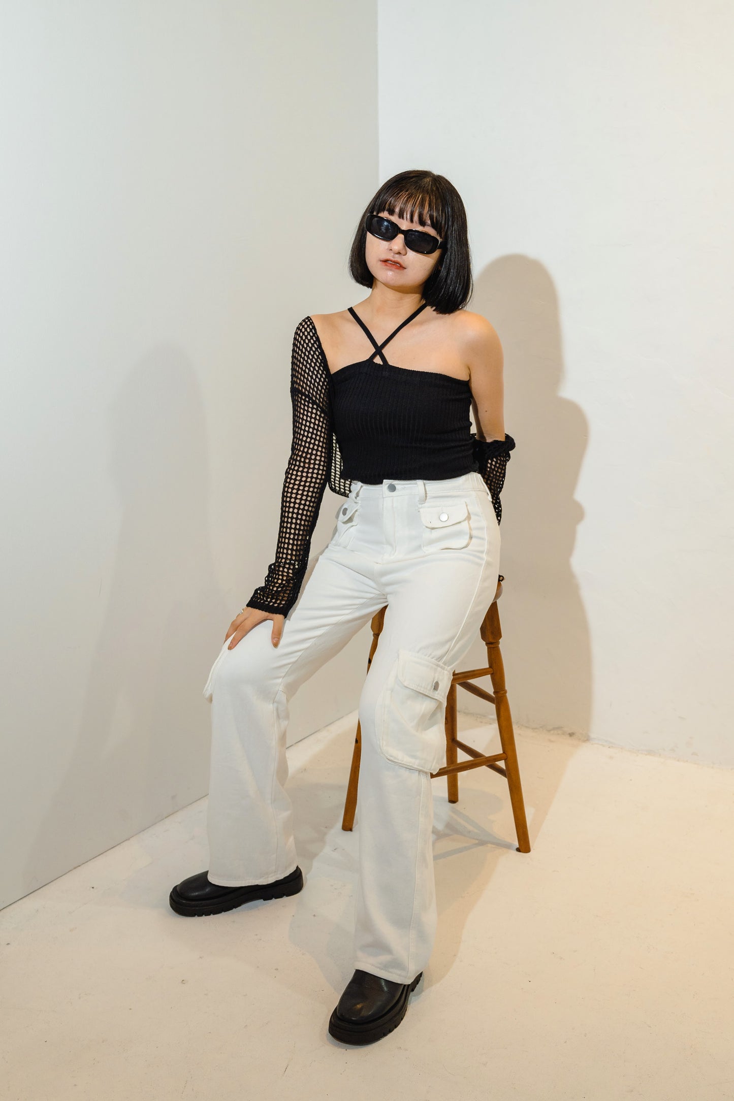 フラップポケットカーゴパンツ DPA02262