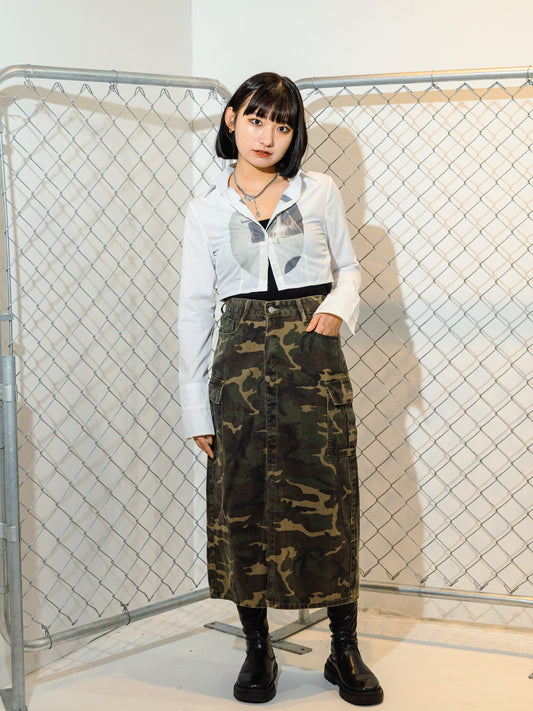 プリントショートシャツ DPA02264