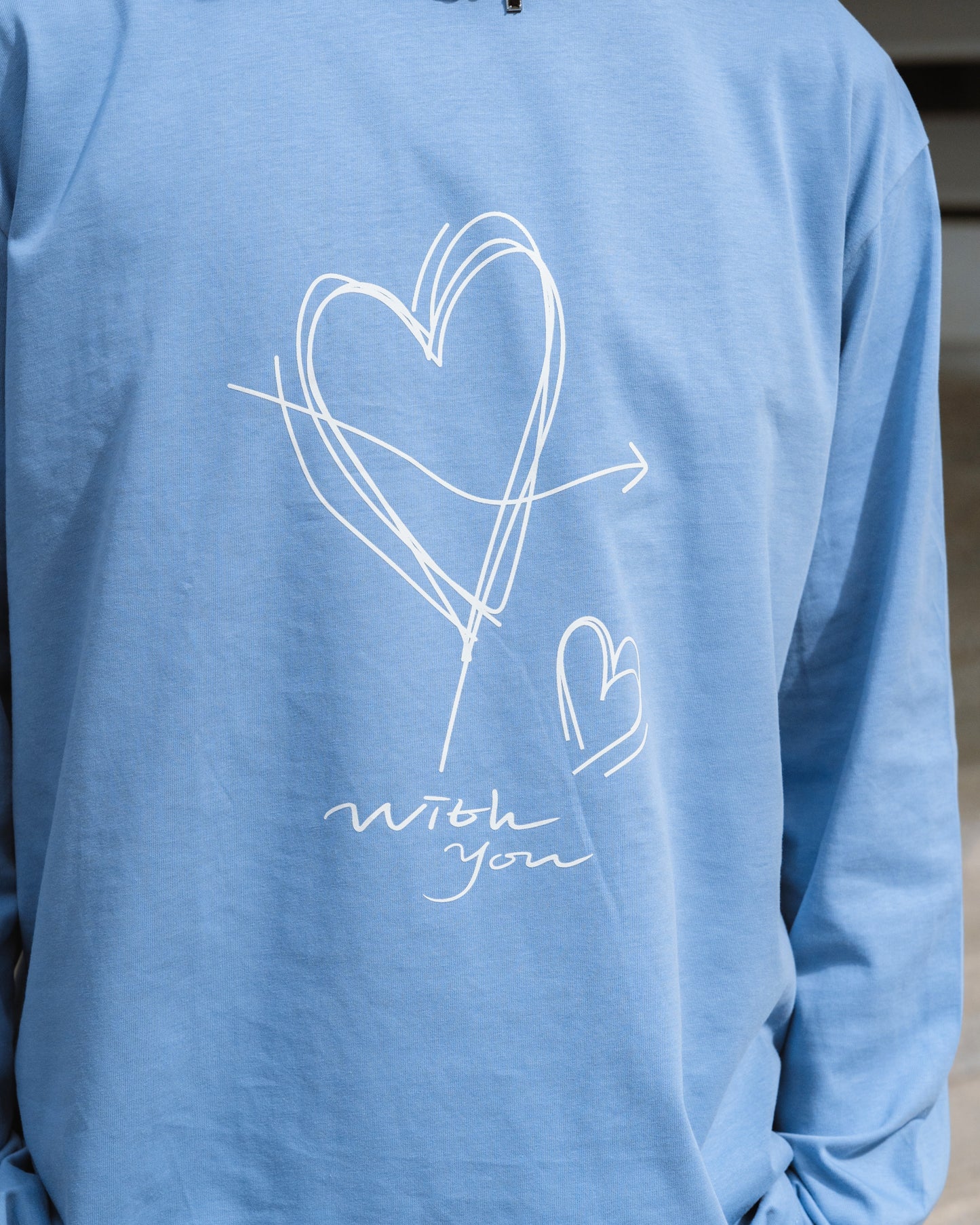 ハートプリントロングTシャツ SPA04018
