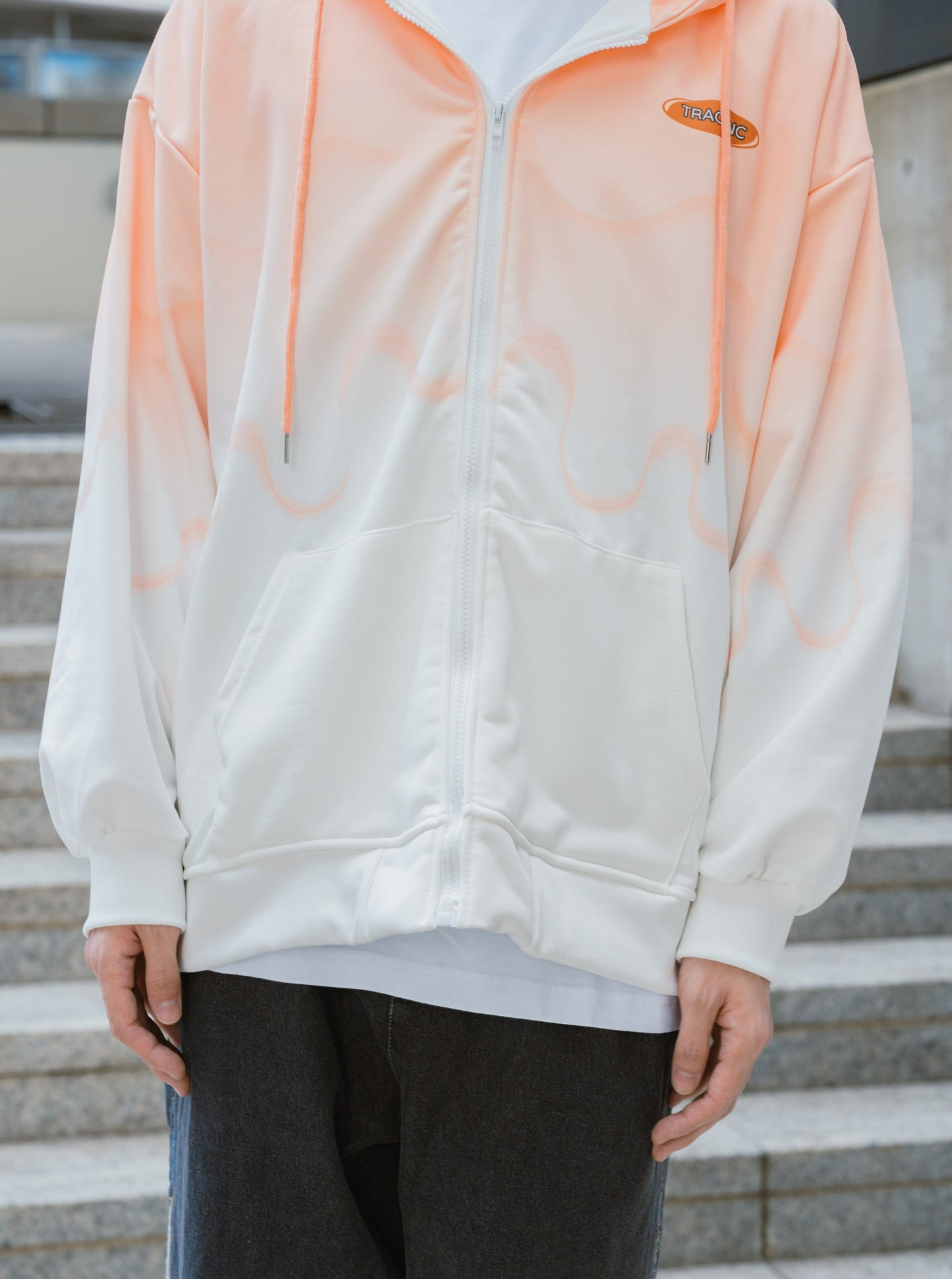 グラデーションビビットパーカー SPA04017