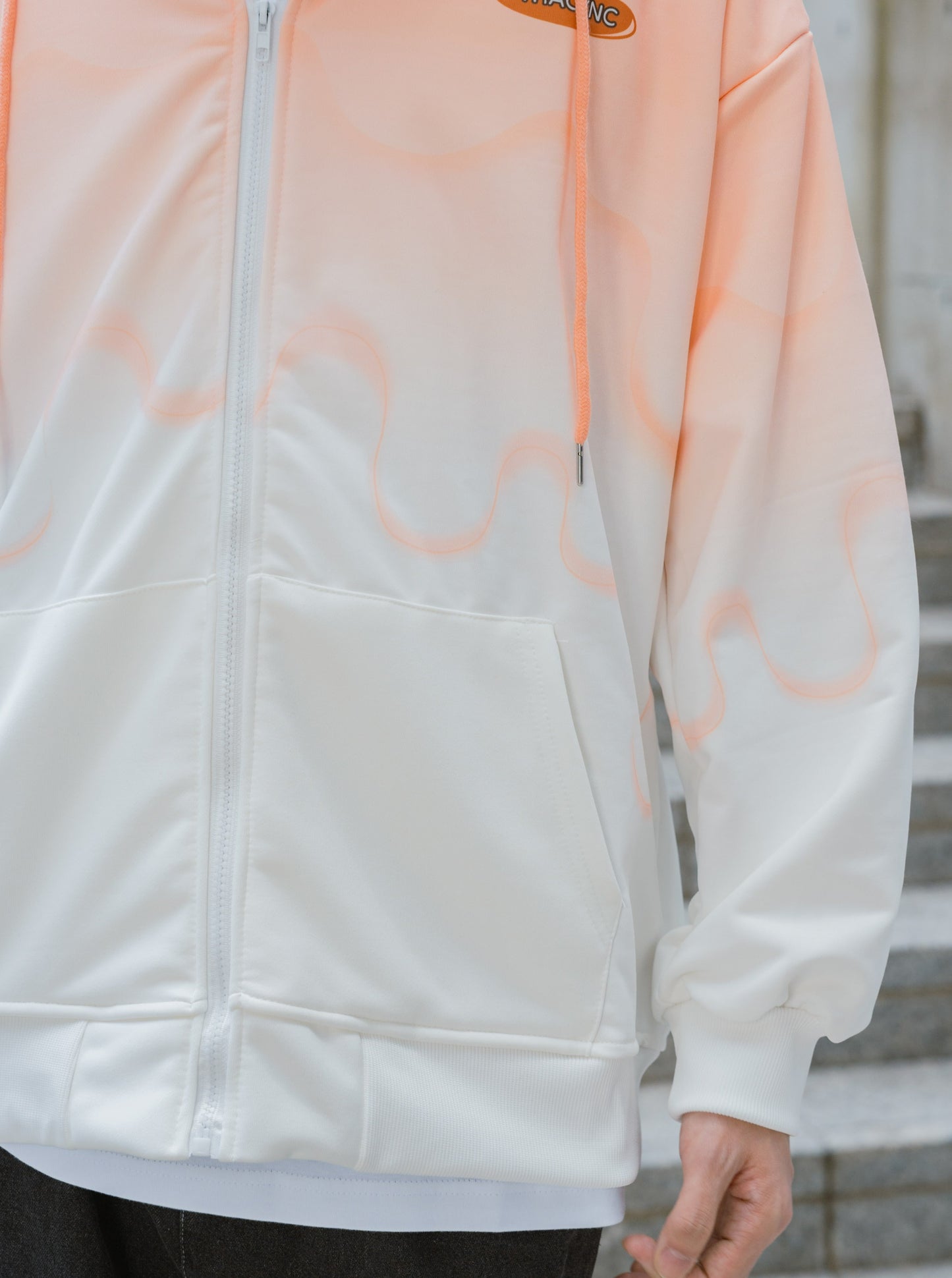 グラデーションビビットパーカー SPA04017