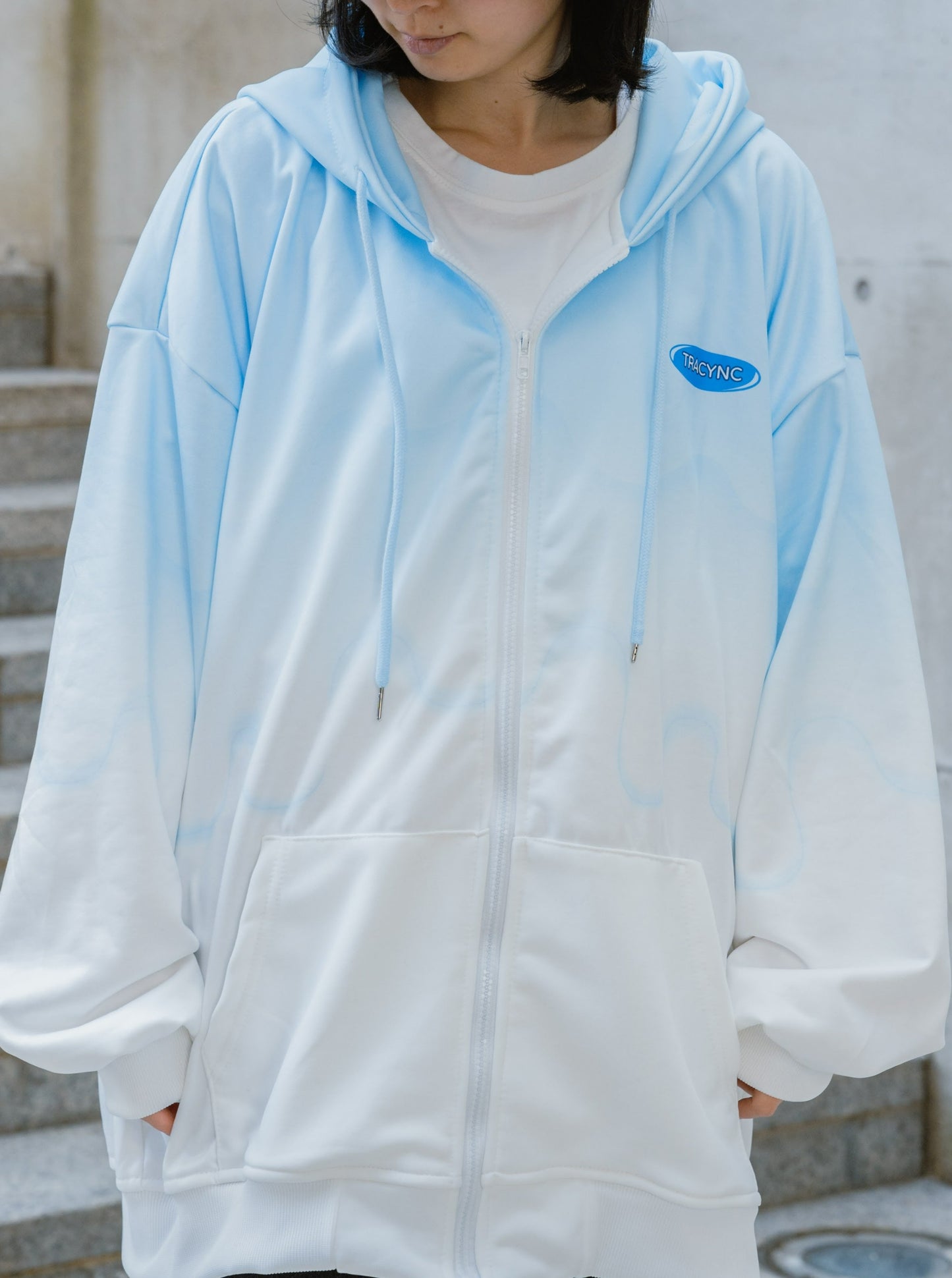 グラデーションビビットパーカー SPA04017