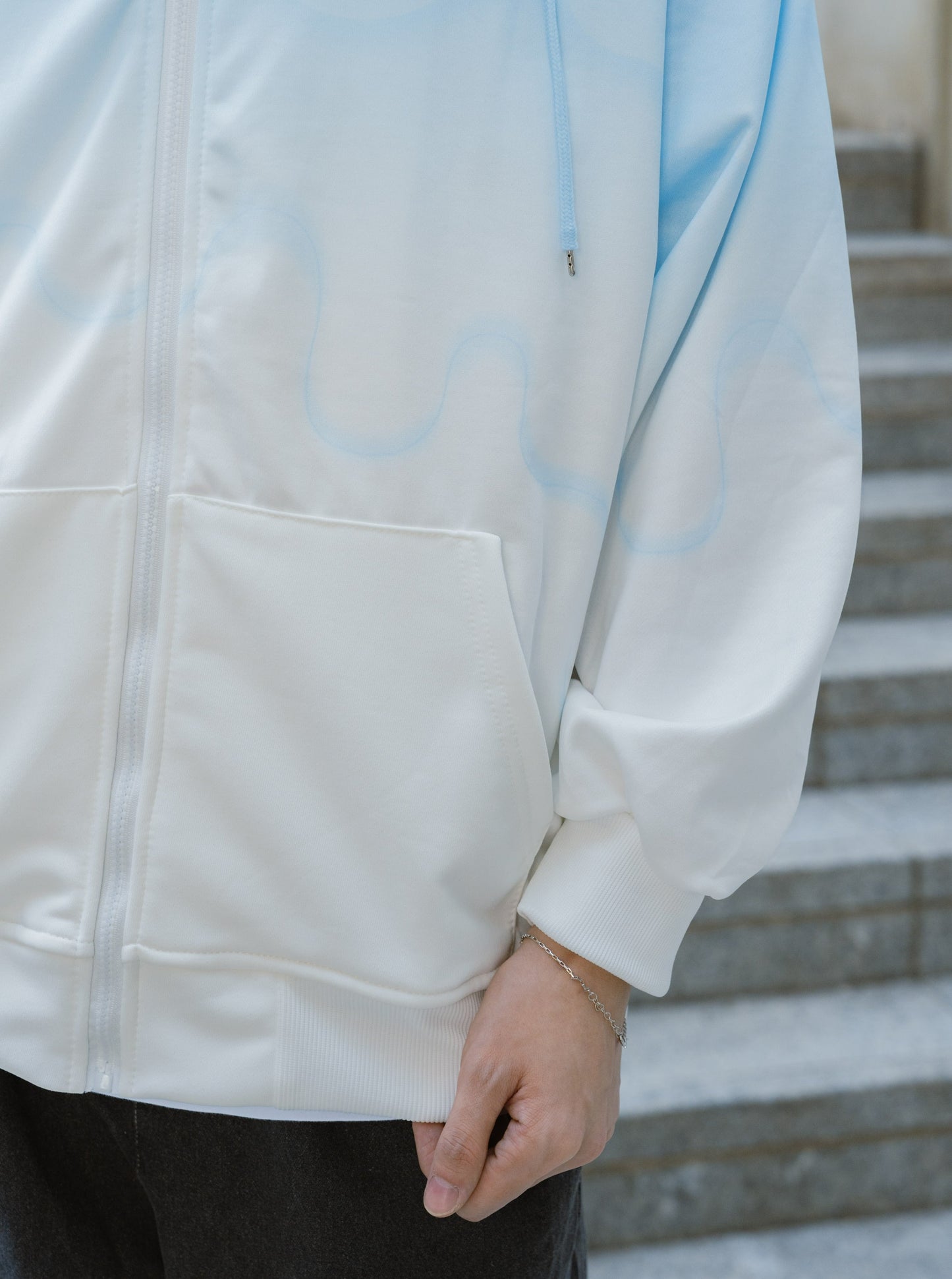 グラデーションビビットパーカー SPA04017