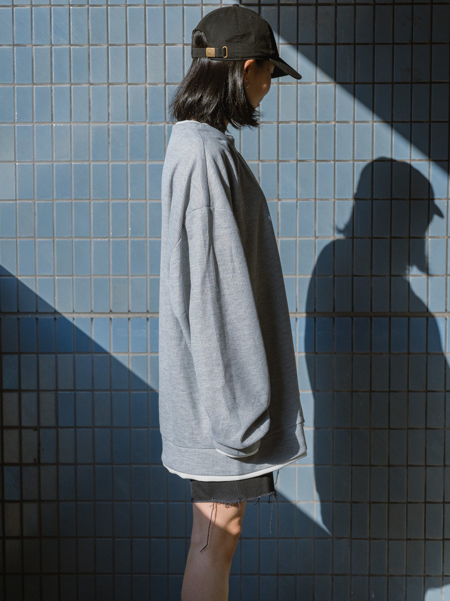 ロゴワッフルトップス SPA04019