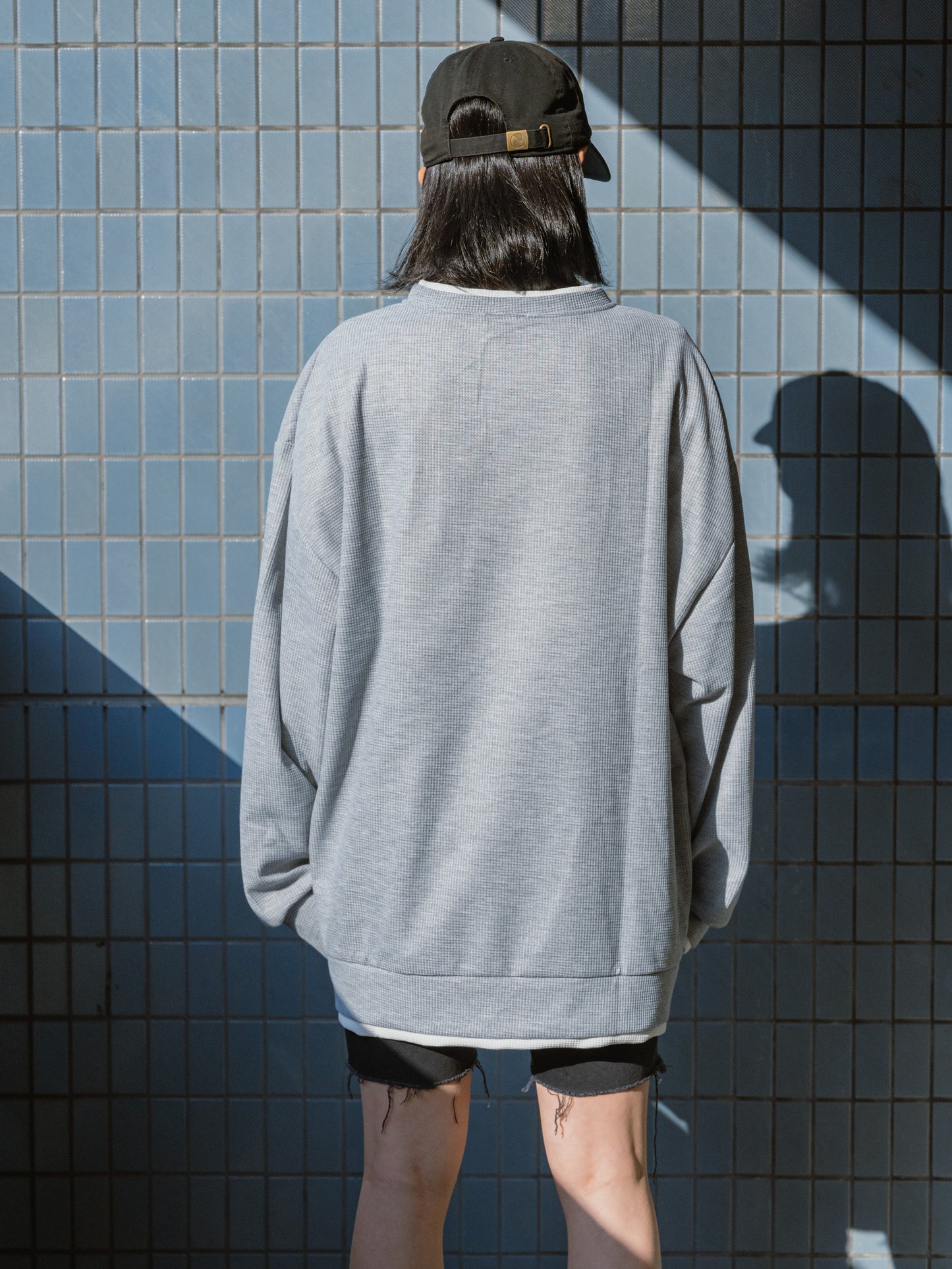 ロゴワッフルトップス SPA04019