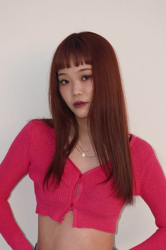 ショートニットカーディガン DPA33013