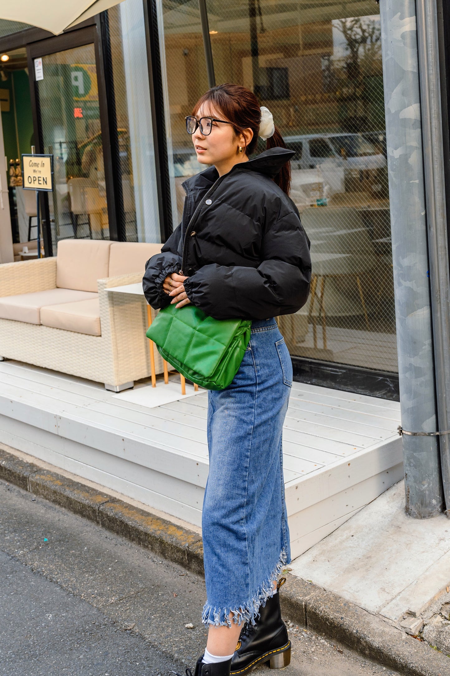 クロップドショートダウンジャケット DPB11067