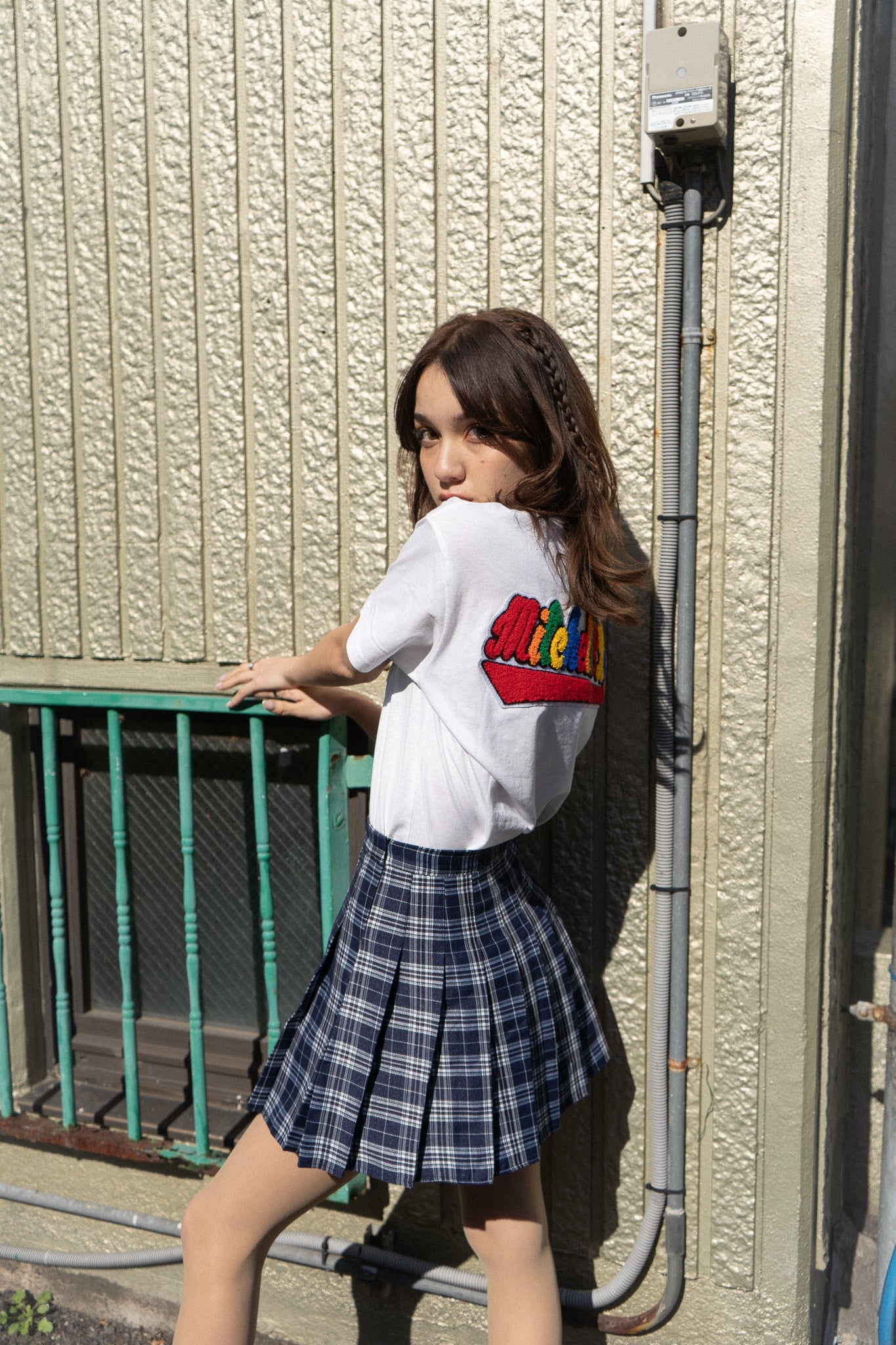 チェックプリーツスカート DAA03839