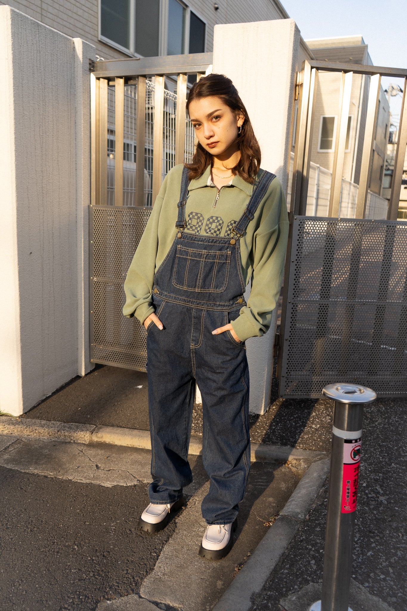 1990ハーフジップトップス DAA03840