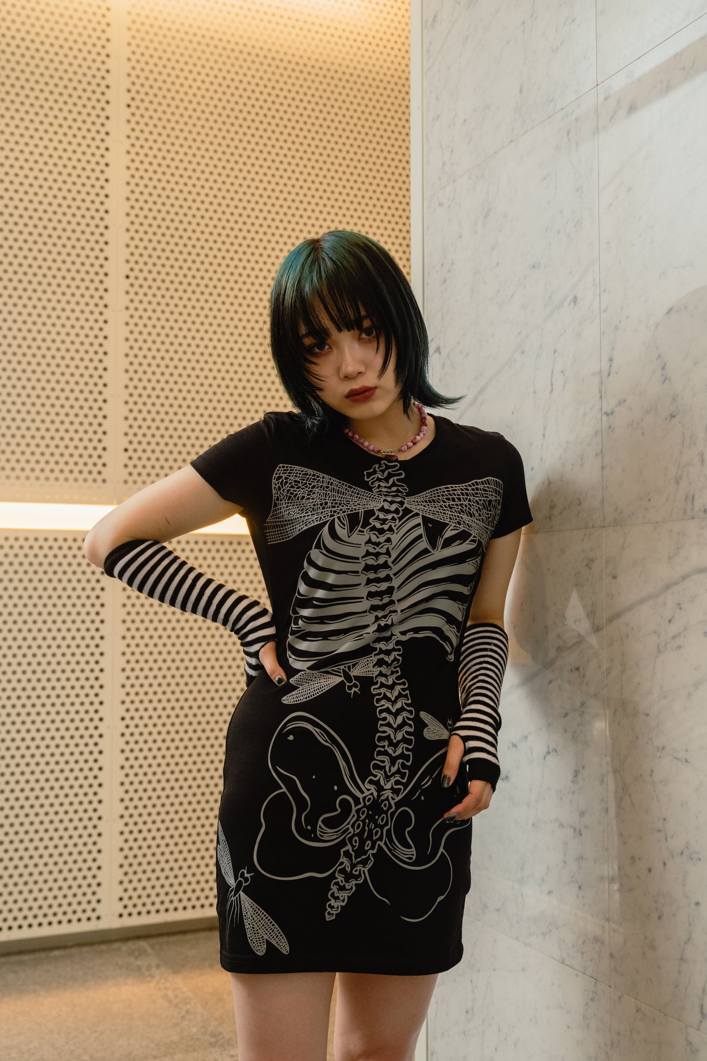 ボーダーアームカバー DPA20115