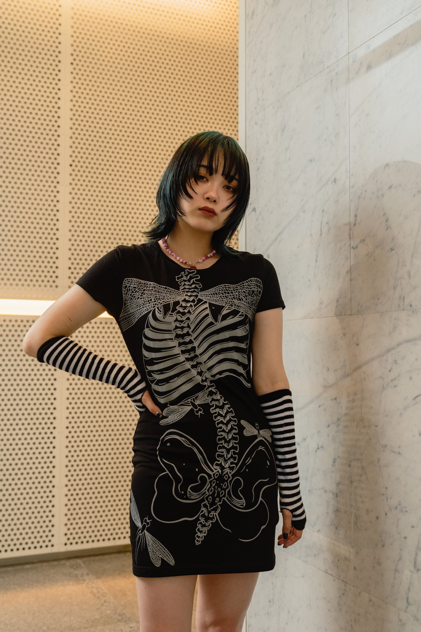 ボーダーアームカバー DPA20115