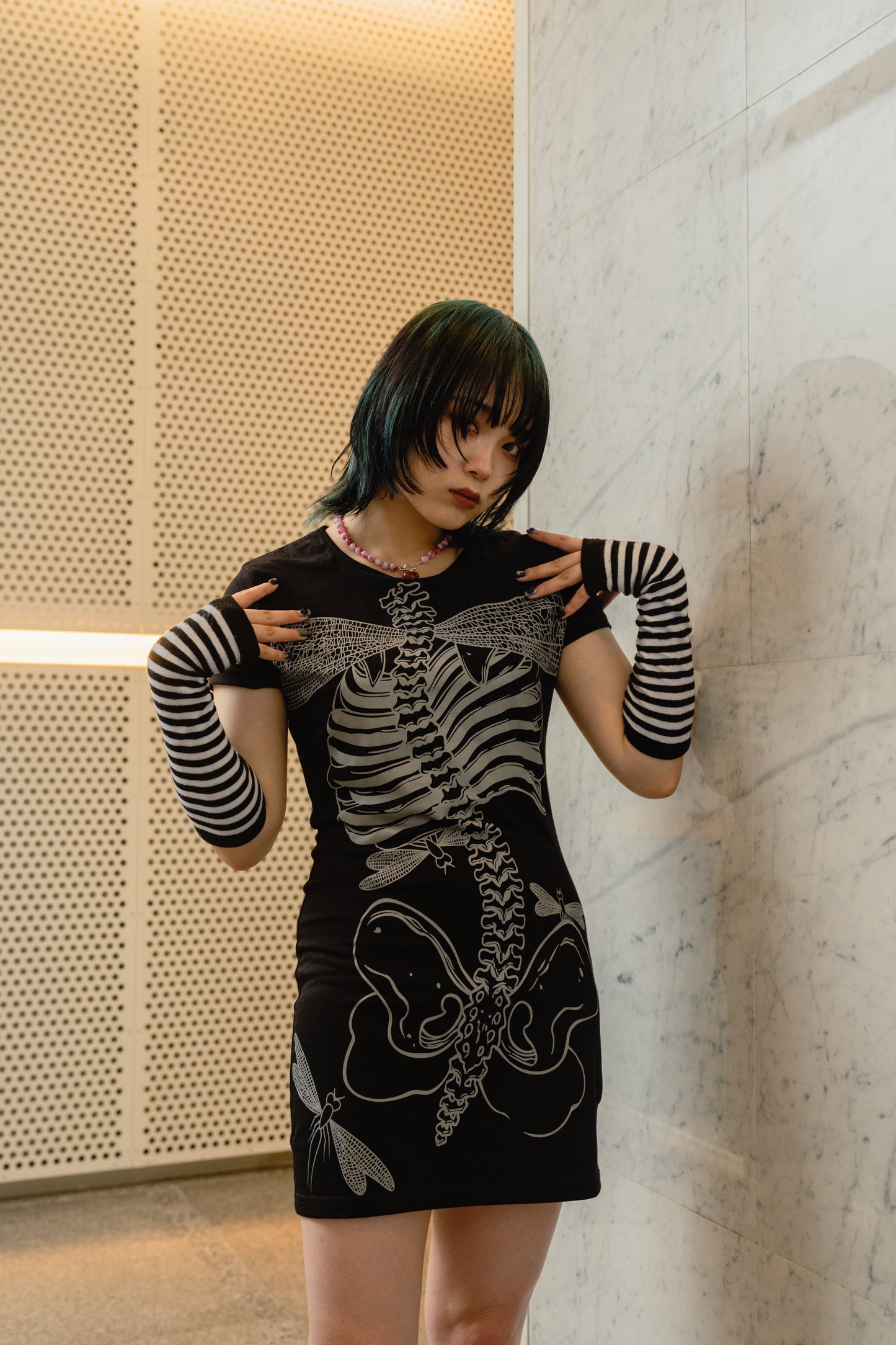 ボーダーアームカバー DPA20115