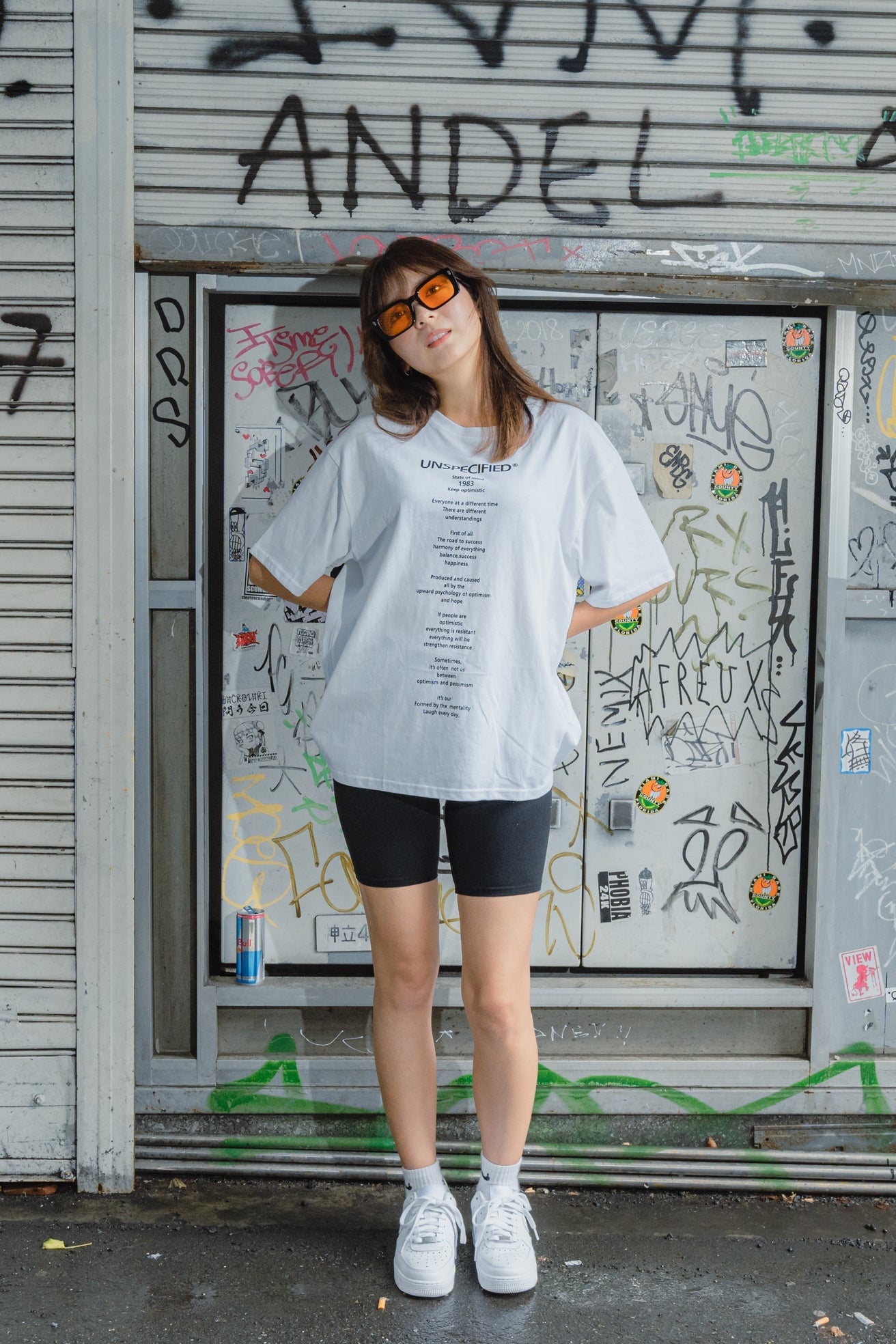 ビッグシルエットテキストTシャツ DPB11018