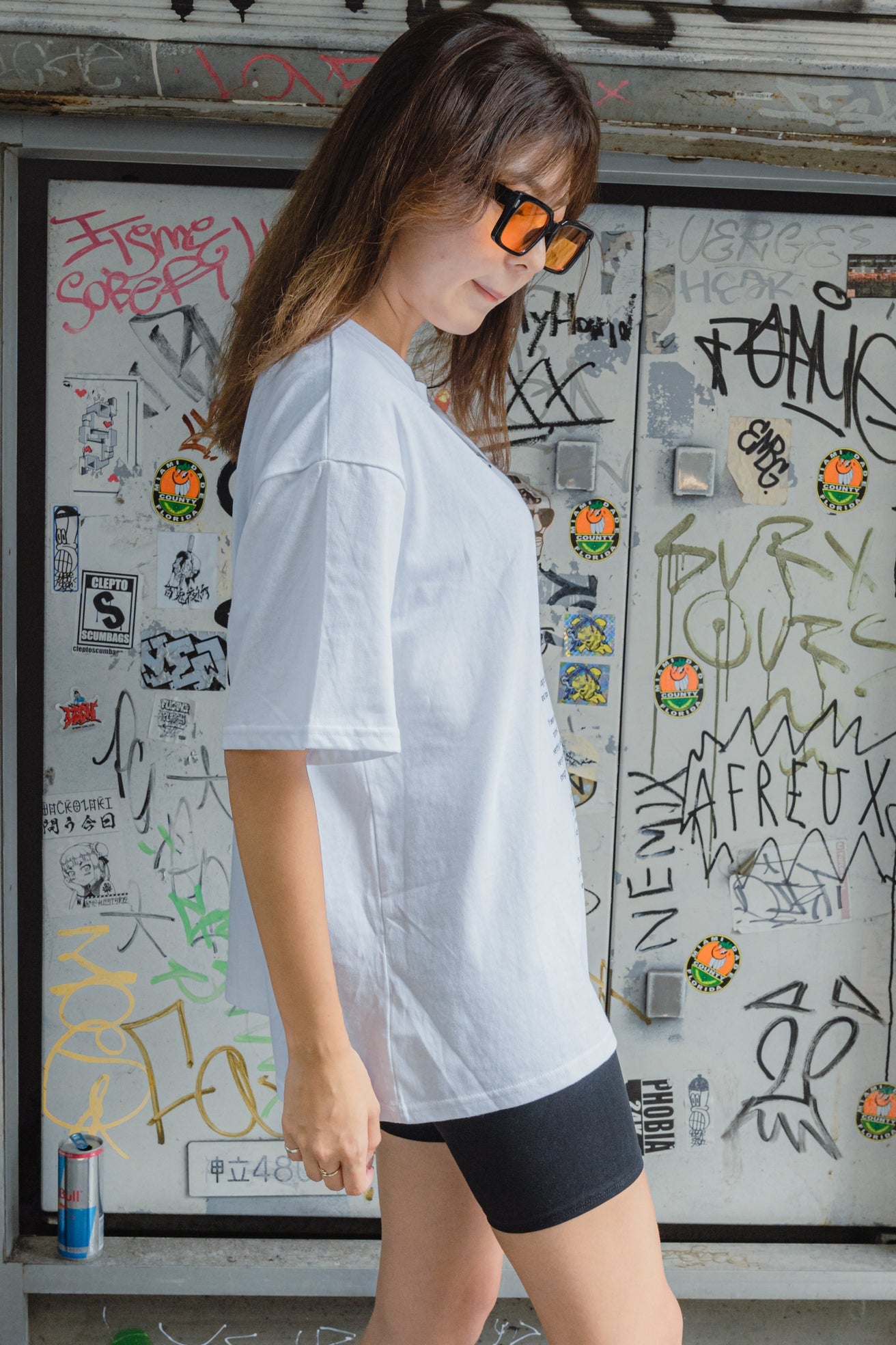 ビッグシルエットテキストTシャツ DPB11018