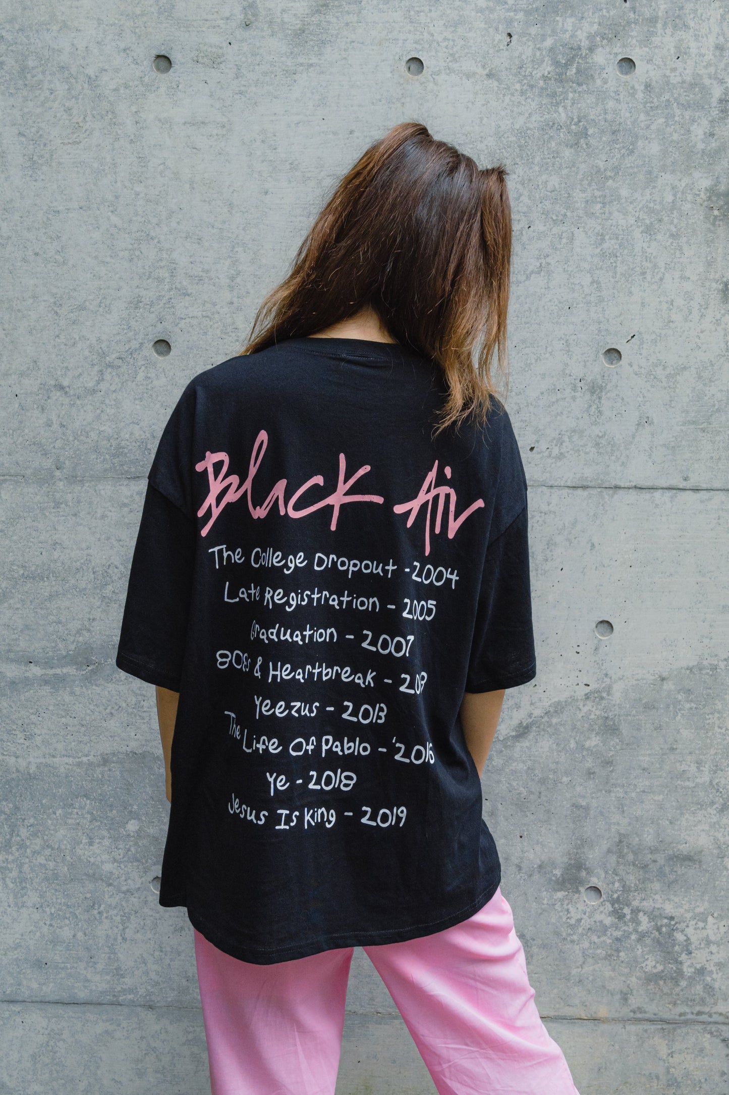 ブラックエアービッグTシャツ DPB11020