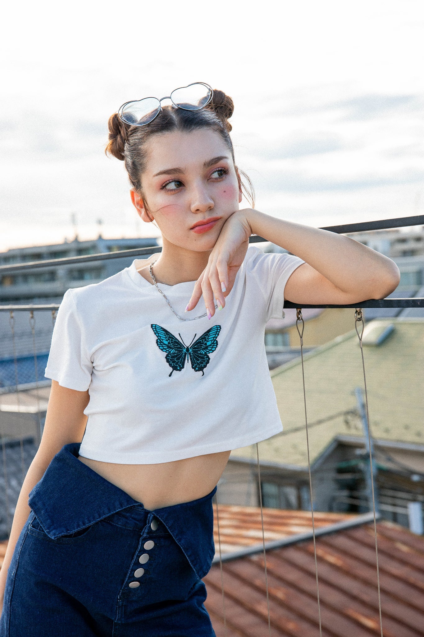バタフライミニTシャツ DPB71223
