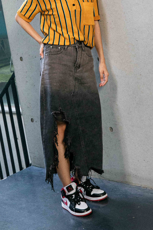 ダメージグラデーションスカート DPB71085