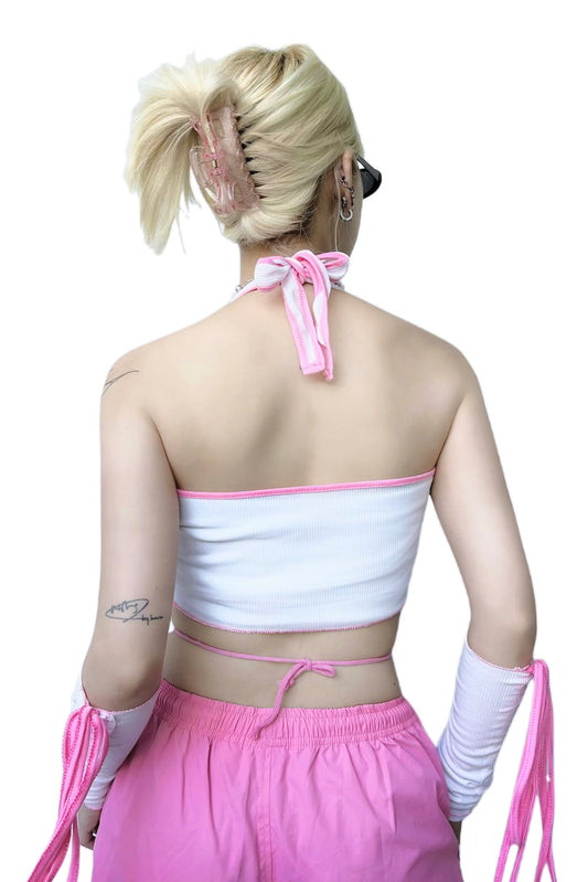 リボンアームウォーマータンクトップ DPA80007