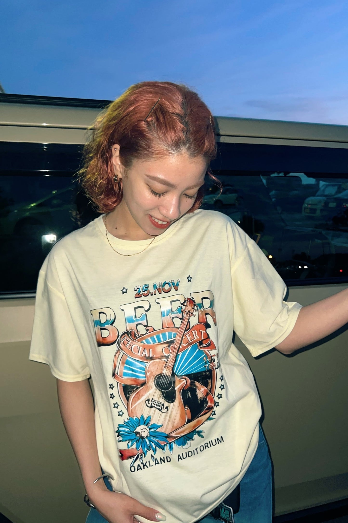 ビッグシルエットプリントTシャツ DPA39024