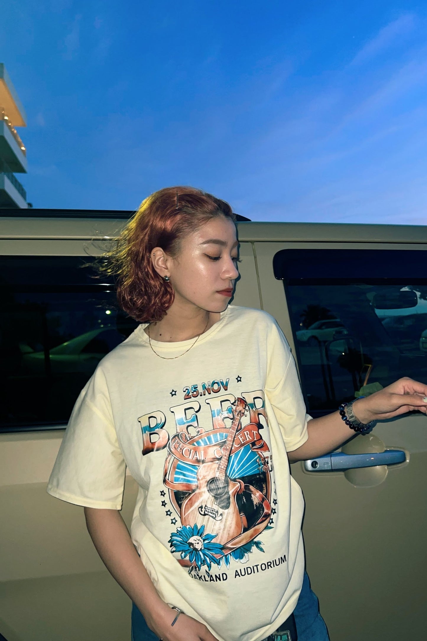 ビッグシルエットプリントTシャツ DPA39024