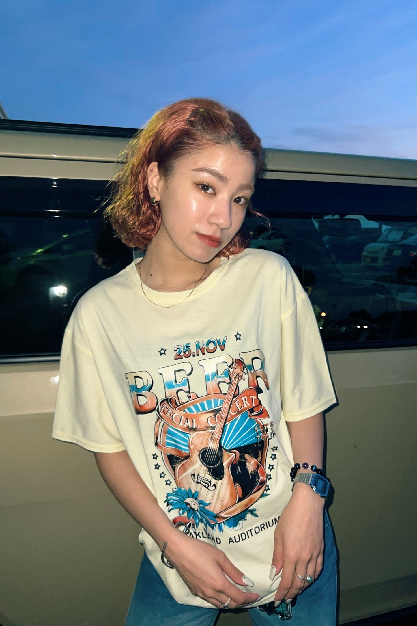 ビッグシルエットプリントTシャツ DPA39024