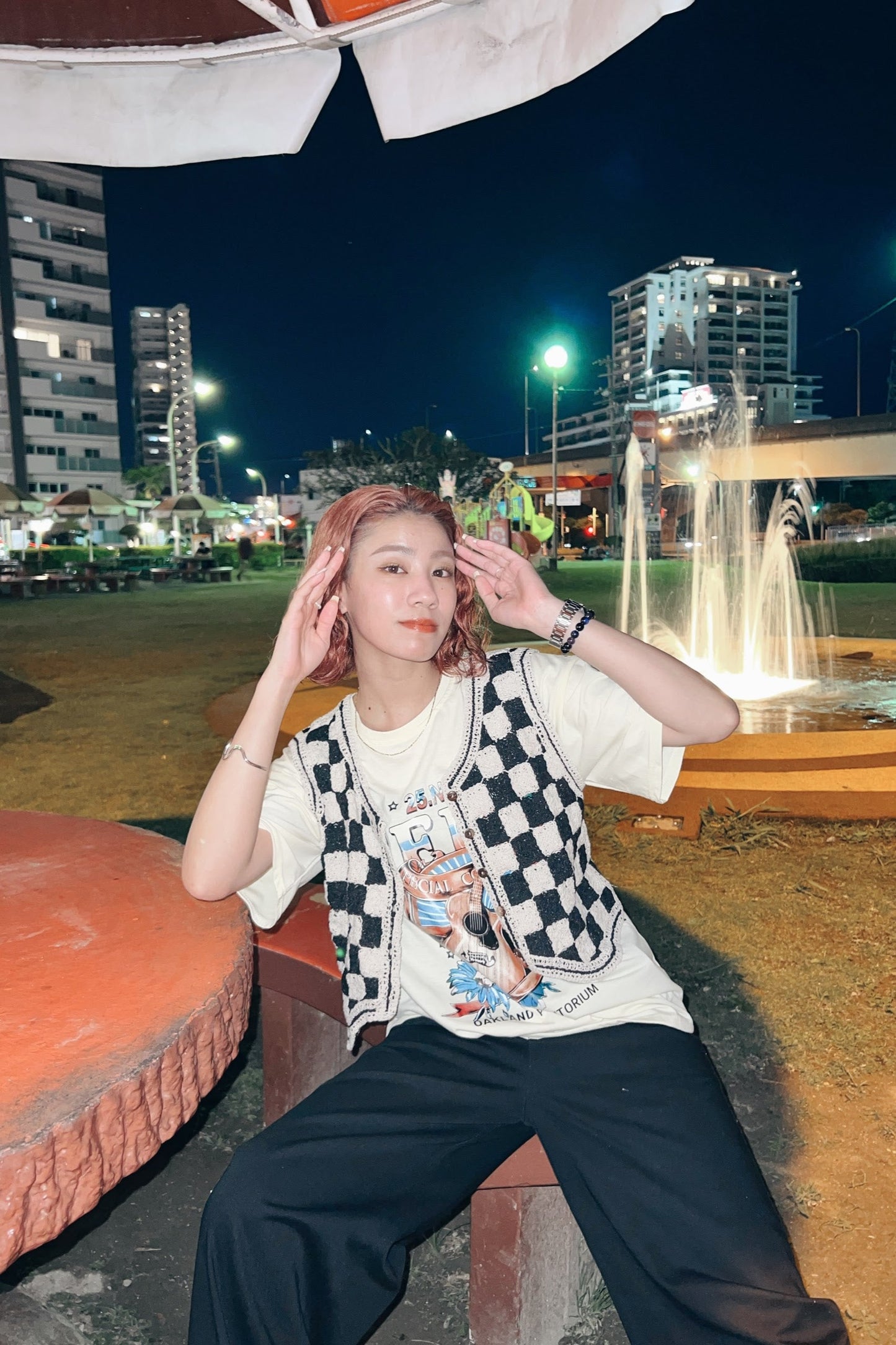 ビッグシルエットプリントTシャツ DPA39024
