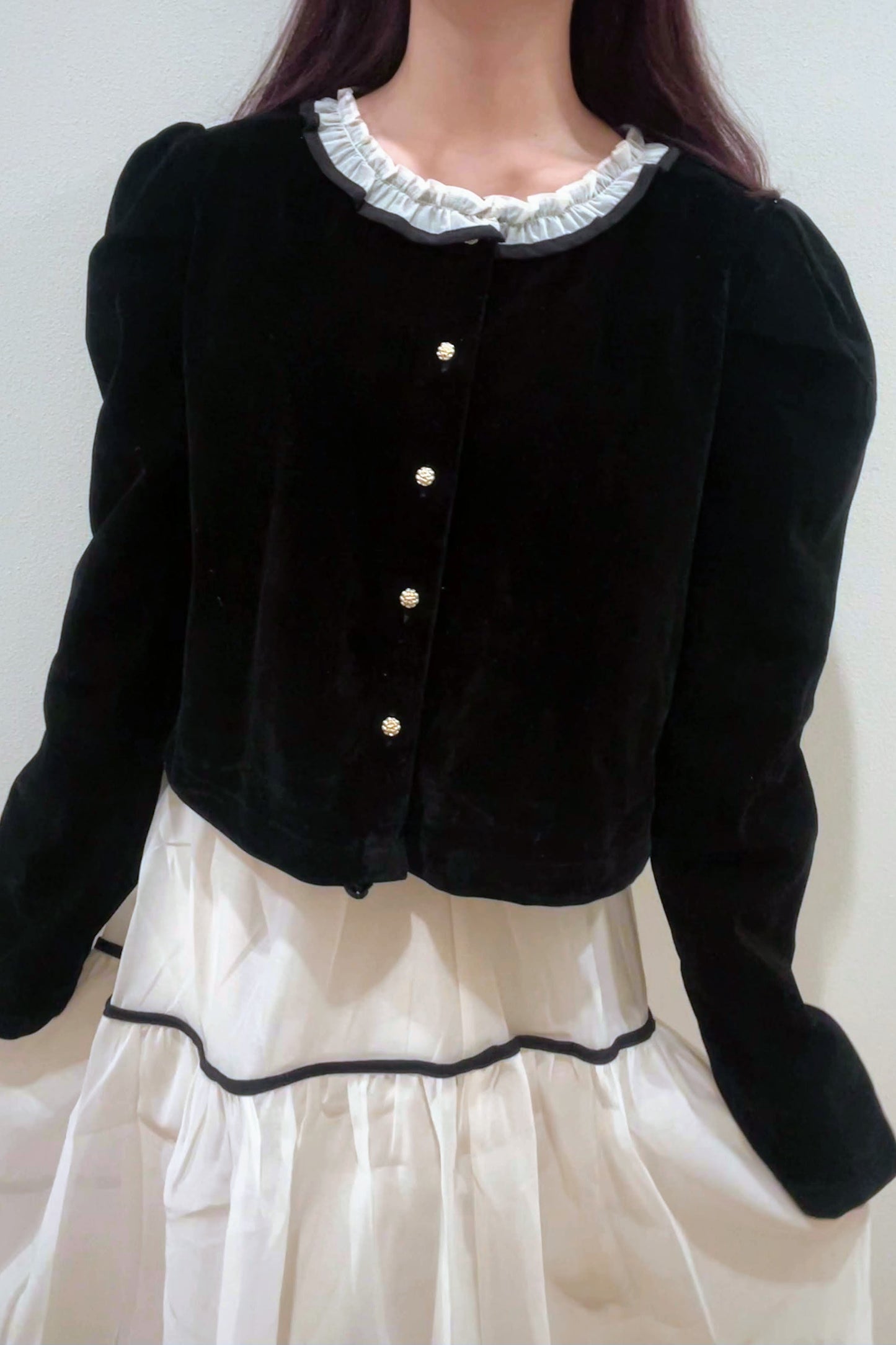 チュールデザインスカート CPA03044