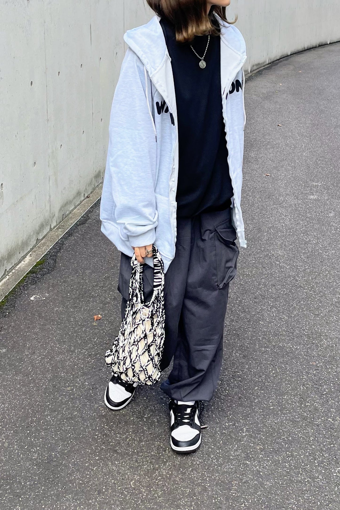 ビッグシルエットパーカー DPA61122