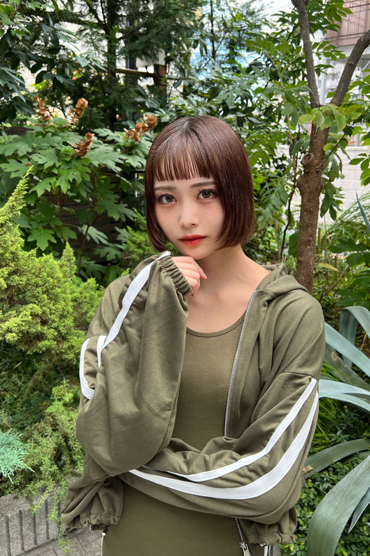 サイドラインジャージパーカー DPA51093