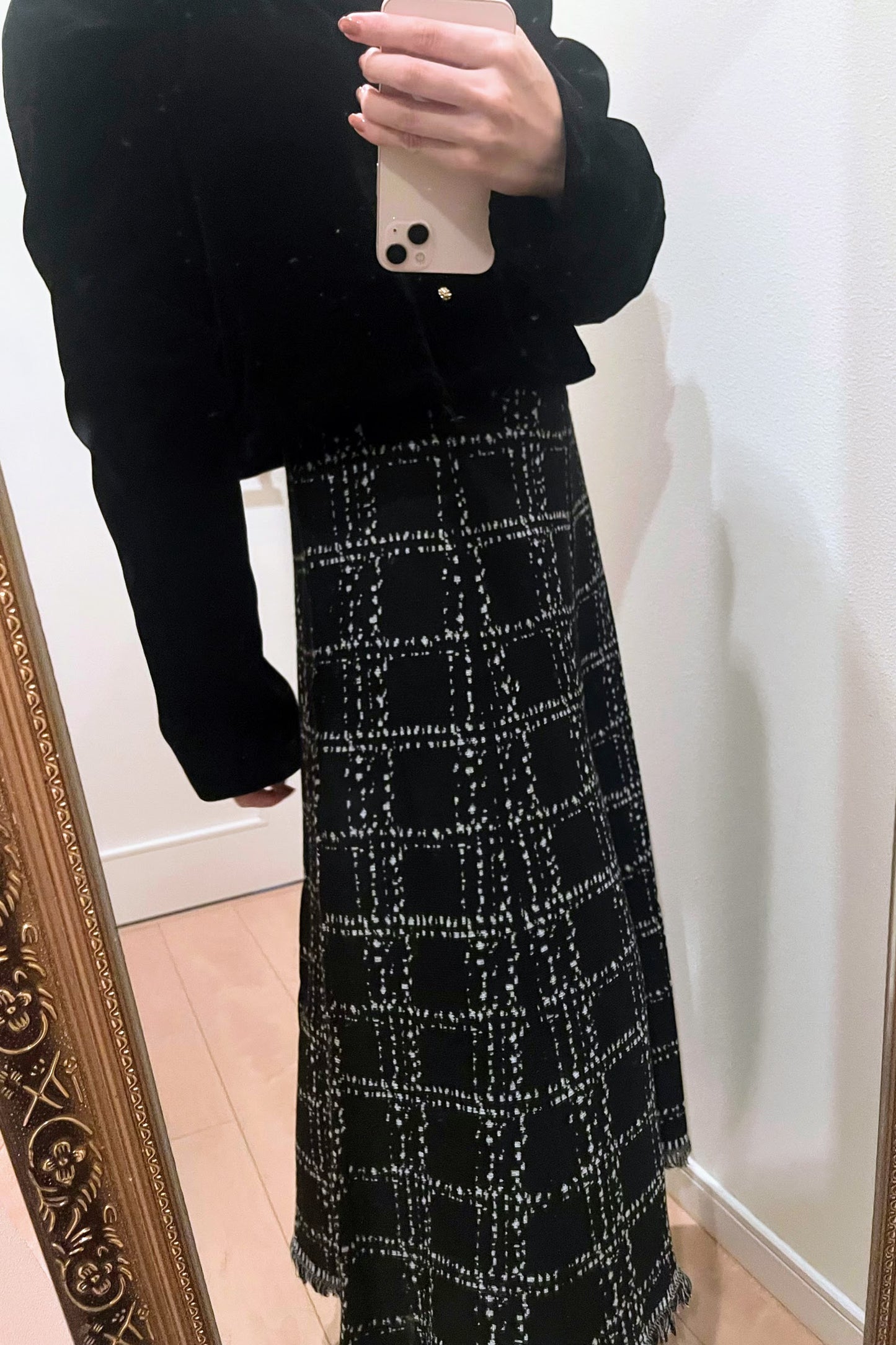 ツイードチェックスカート CPA03047