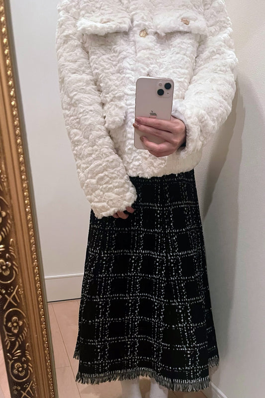 ツイードチェックスカート CPA03047