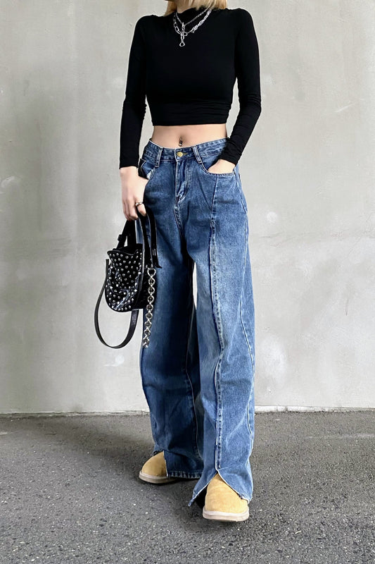 センターラインワイドデニムパンツ DPB26033